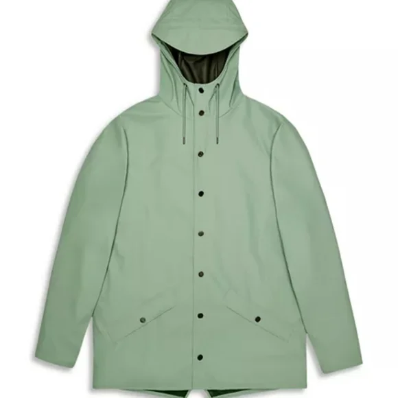 NWT Rains Water Resistant Rain Jacket Size XXL=18 - Picture 4 of 5